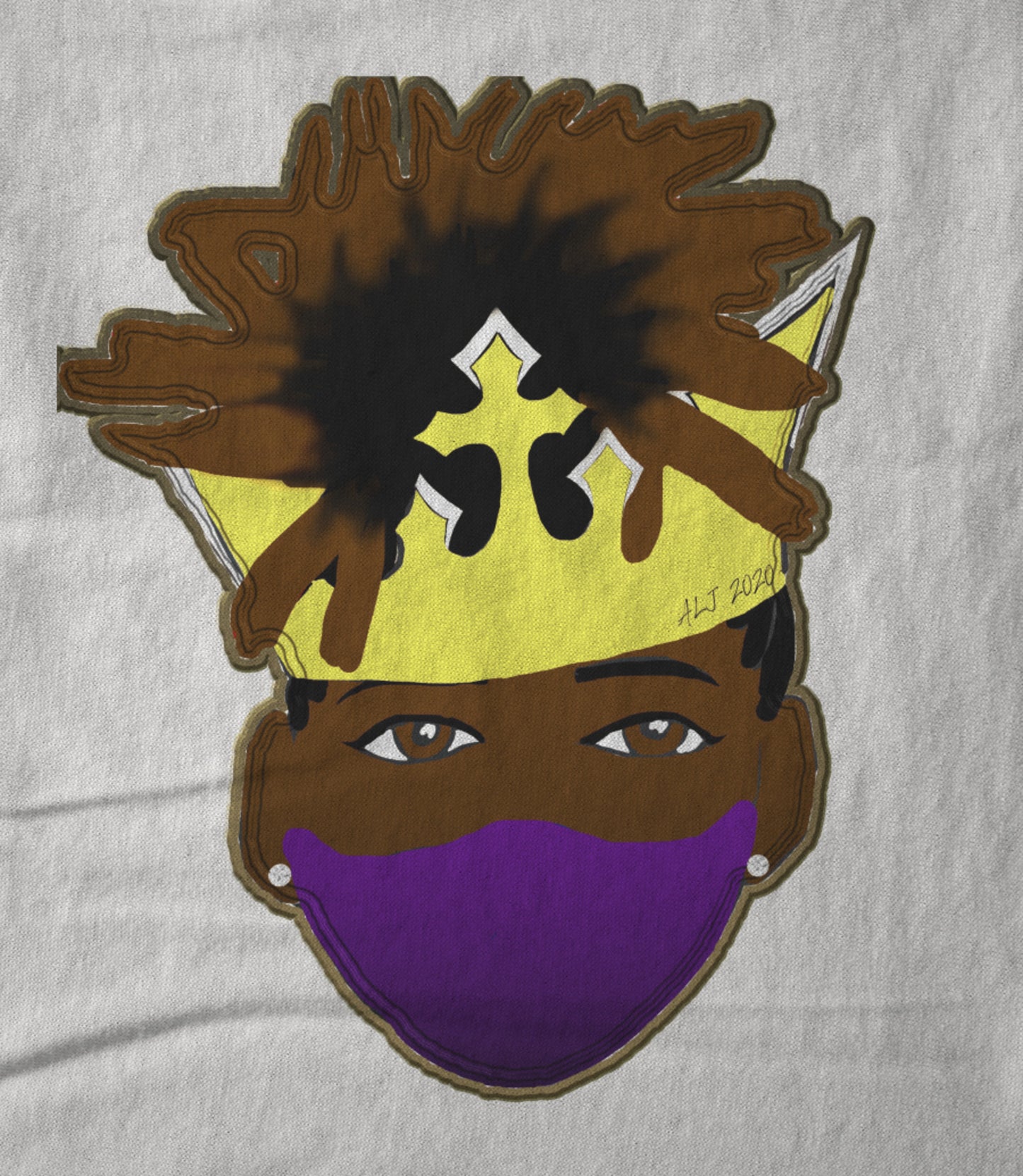 Mask No Words 3D Unisex T-shirt