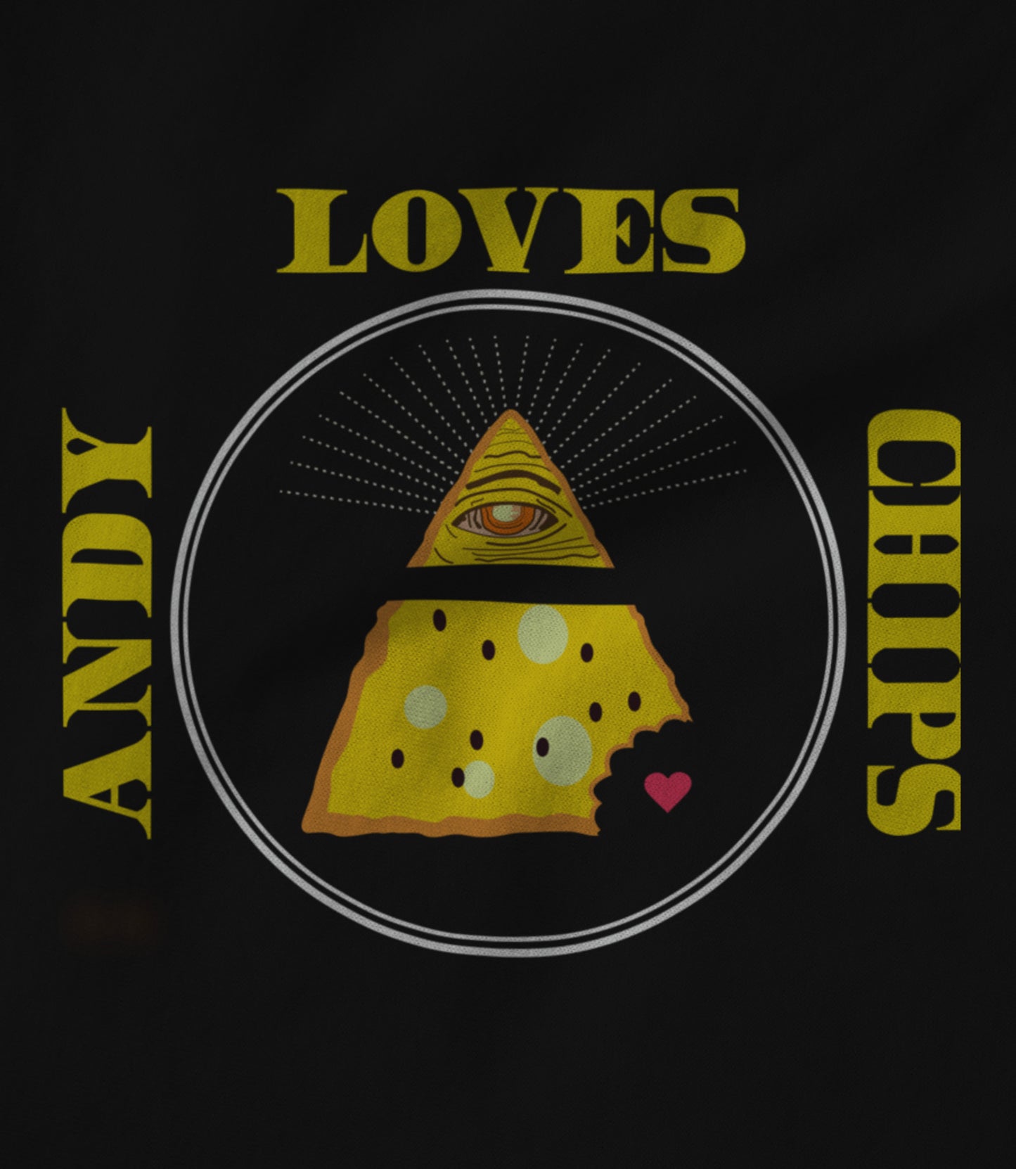 Andy Loves Chips Unisex T-shirt