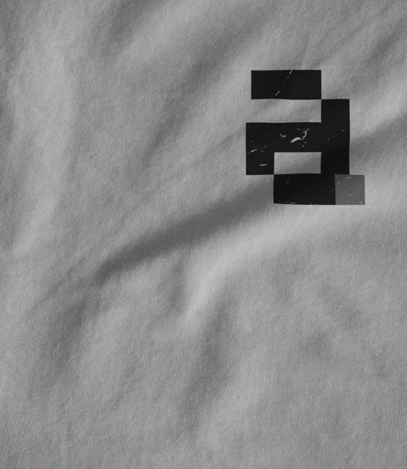 ARX POCKET GREY / WHITE TEE