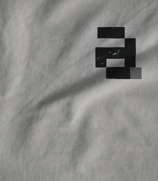 ARX POCKET GREY / WHITE TEE