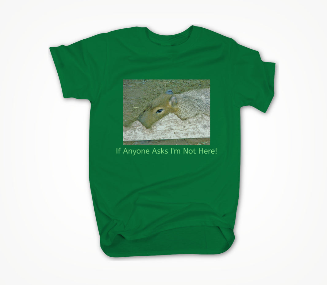 If anyone asks I'm Not Here! Unisex T-shirt