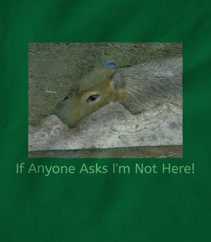 If anyone asks I'm Not Here! Unisex T-shirt