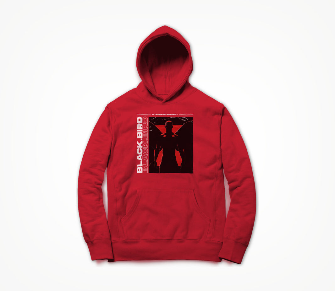 Black Bird Light - Red Hoodie