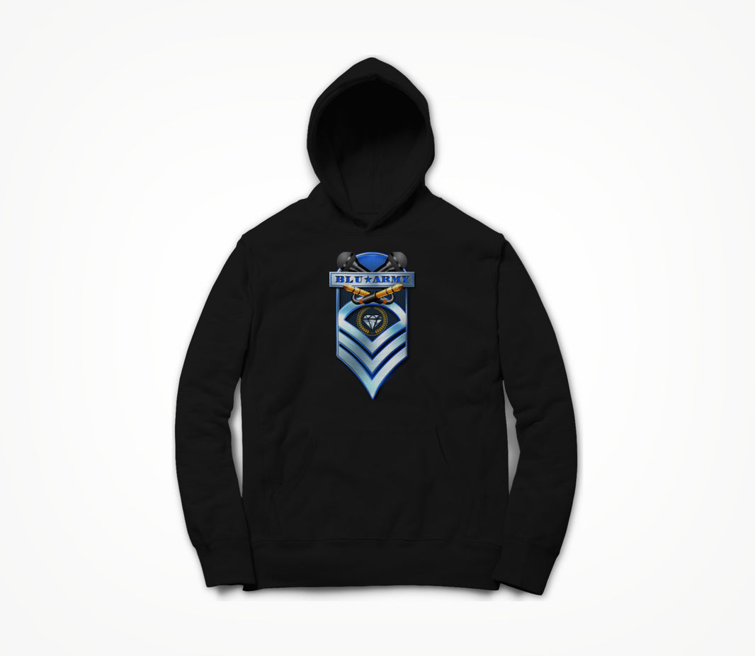 Blu Army Blacc Hoodie