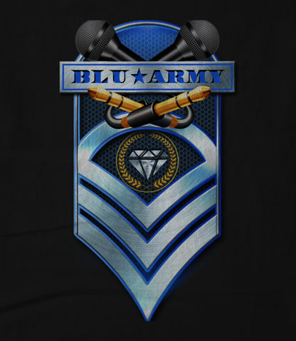 Blu Army Blacc Unisex T-shirt