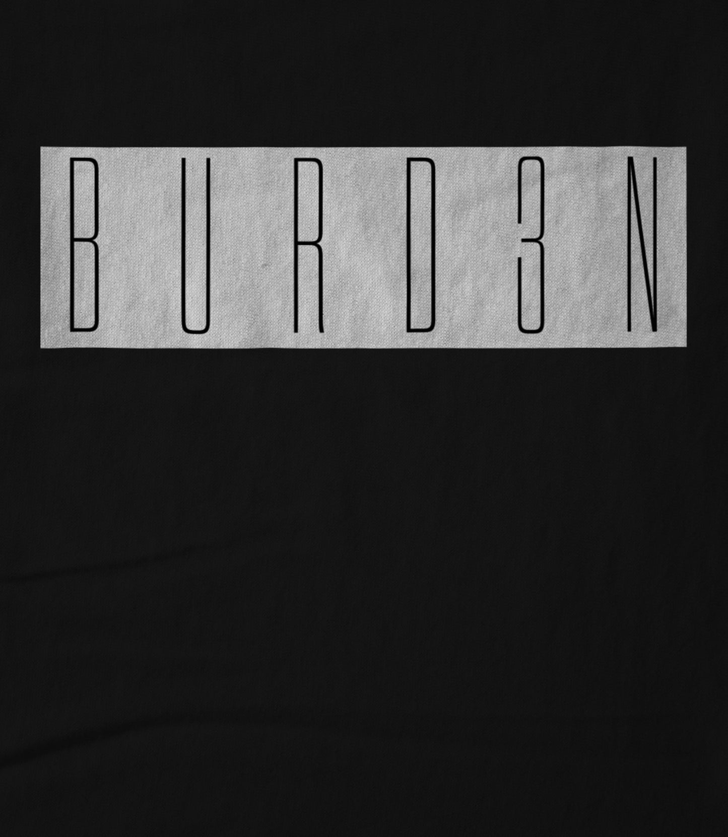 BURD3N - BLACK Women's T-shirt