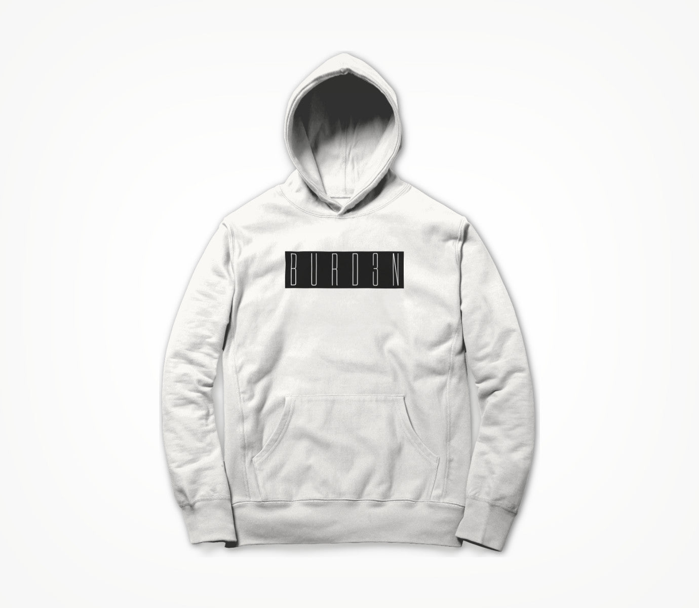 BURD3N - WHITE Hoodie