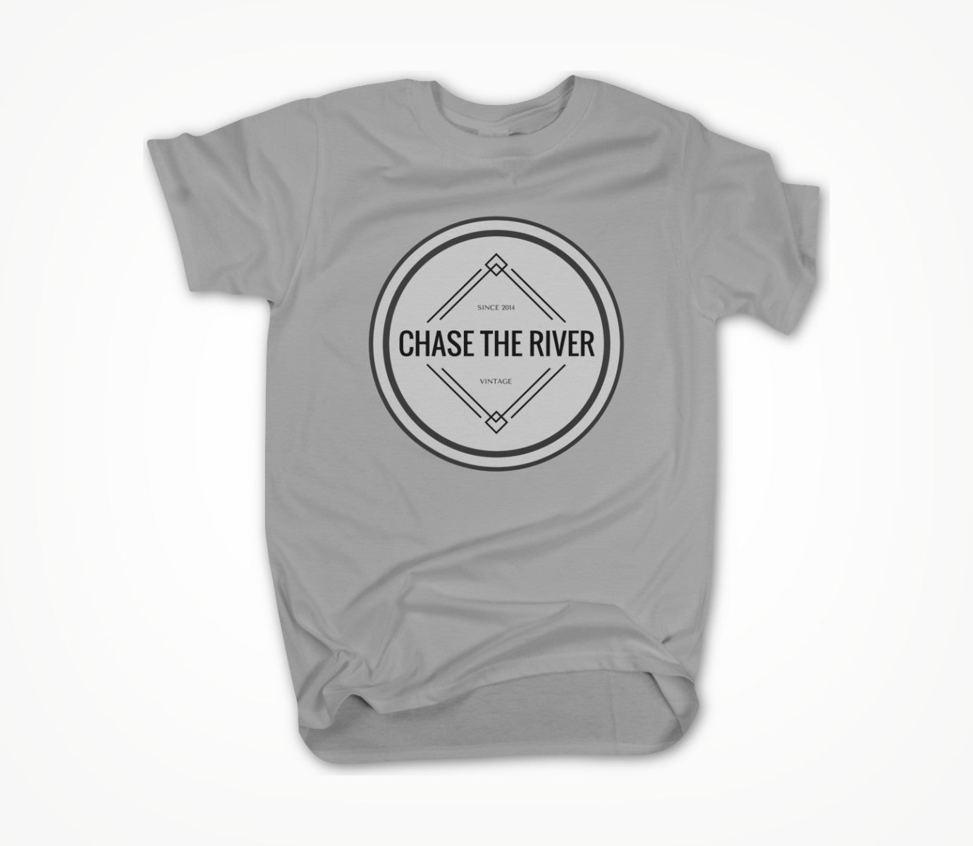 Chase the River logo Unisex T-shirt