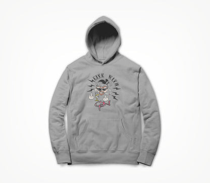 Live With CPN Grey Hoodie