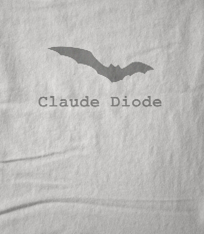 Claude Diode Bat Logo Unisex T-shirt