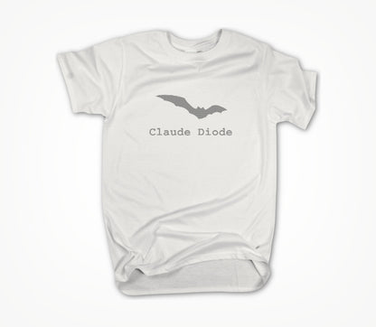 Claude Diode Bat Logo Unisex T-shirt