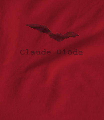 Claude Diode Bat Logo Unisex T-shirt