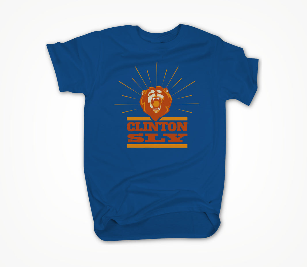 Clinton Lion (Navy) Unisex T-shirt