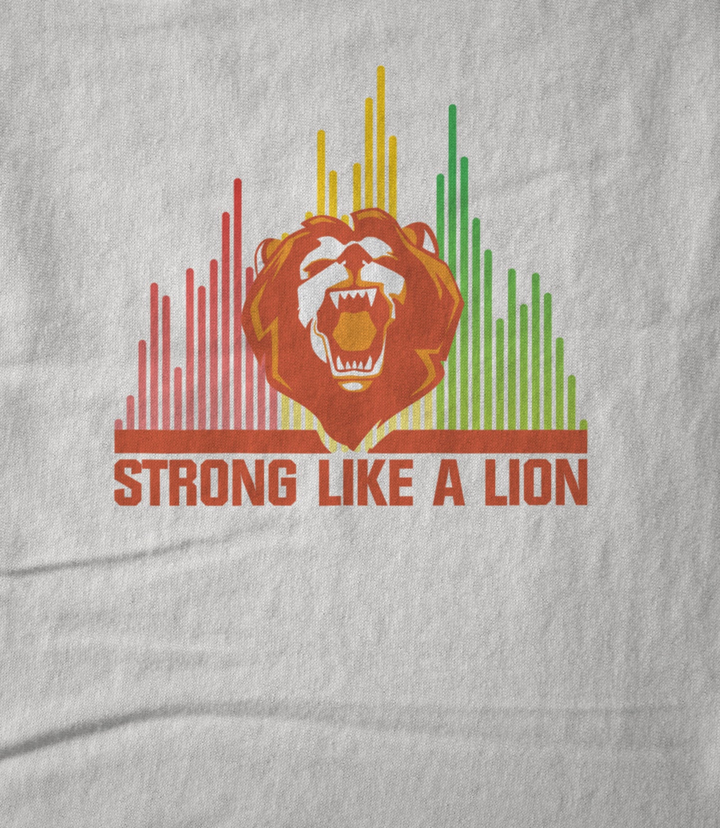 Strong Like A Lion (White) Hoodie