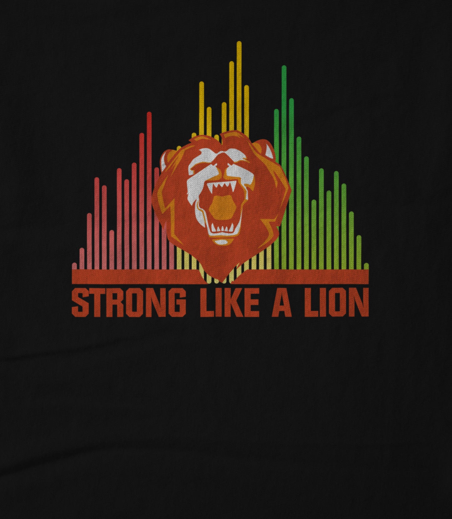 Strong Like A Lion (Black) Hoodie