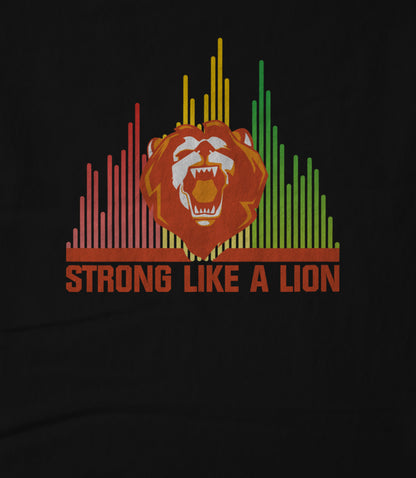 Strong Like A Lion (Black) Hoodie