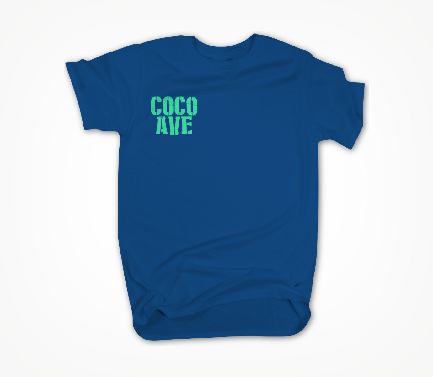 Coco Avenue (S-foam Green Logo) Unisex T-shirt