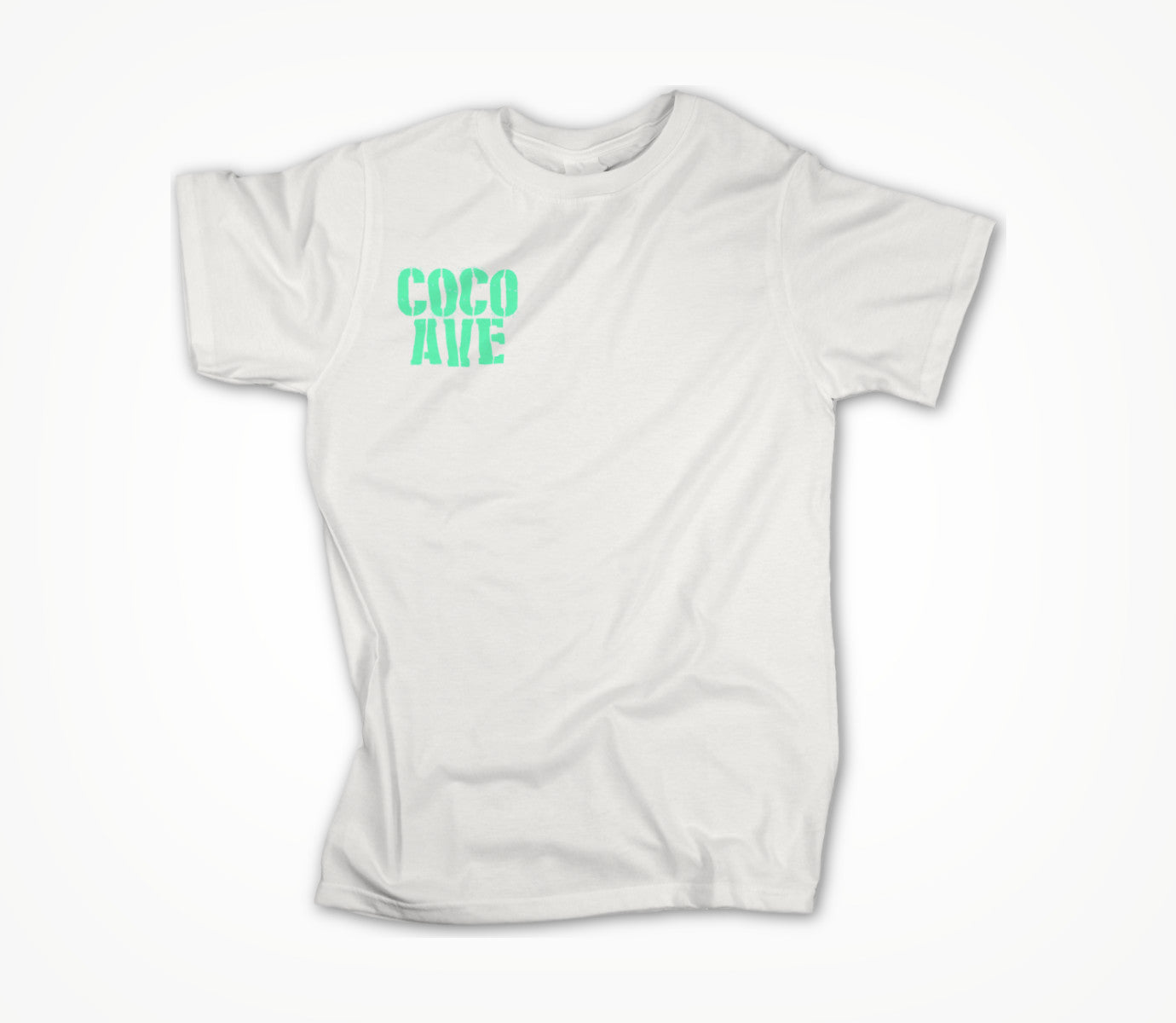 Coco Avenue (S-foam Green Logo) Unisex T-shirt