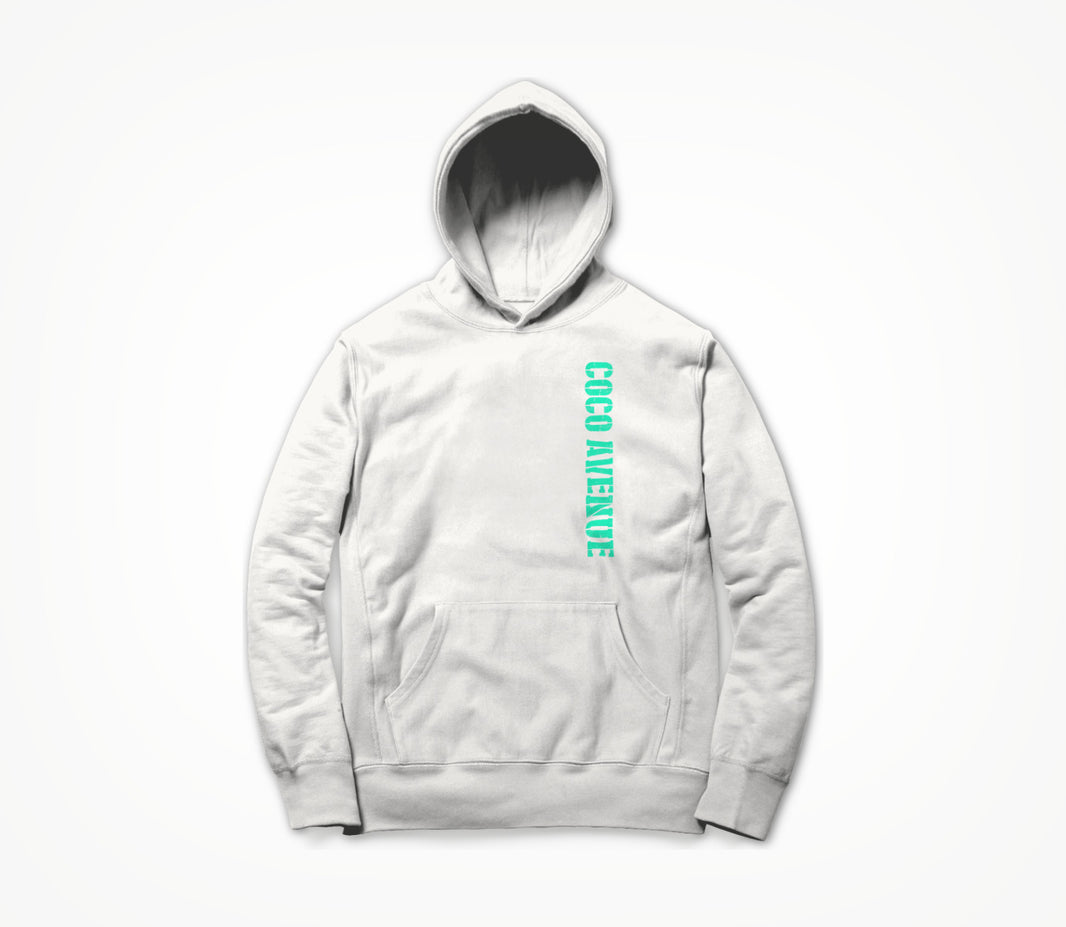 Coco Avenue (S-foam Green Side Logo) Hoodie