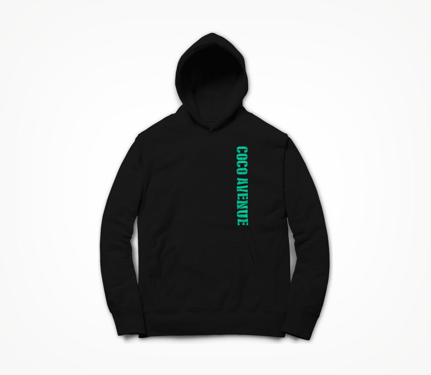 Coco Avenue (S-foam Green Side Logo) Hoodie