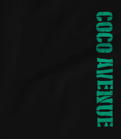 Coco Avenue (S-foam Green Side Logo) Hoodie