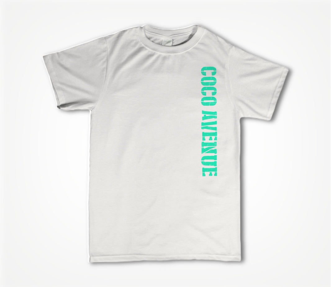 Coco Avenue (S-foam Green Side Logo) Unisex T-shirt