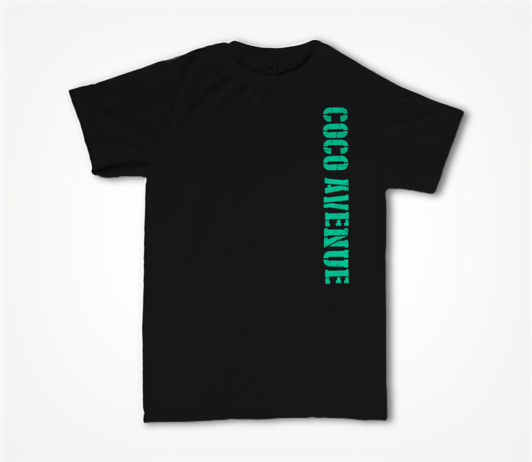 Coco Avenue (S-foam Green Side Logo) Unisex T-shirt