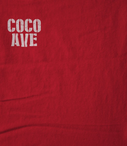 Coco Avenue (White Logo) Unisex T-shirt