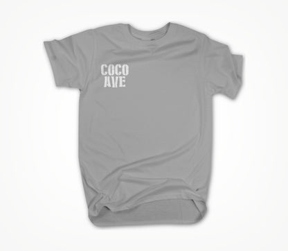 Coco Avenue (White Logo) Unisex T-shirt