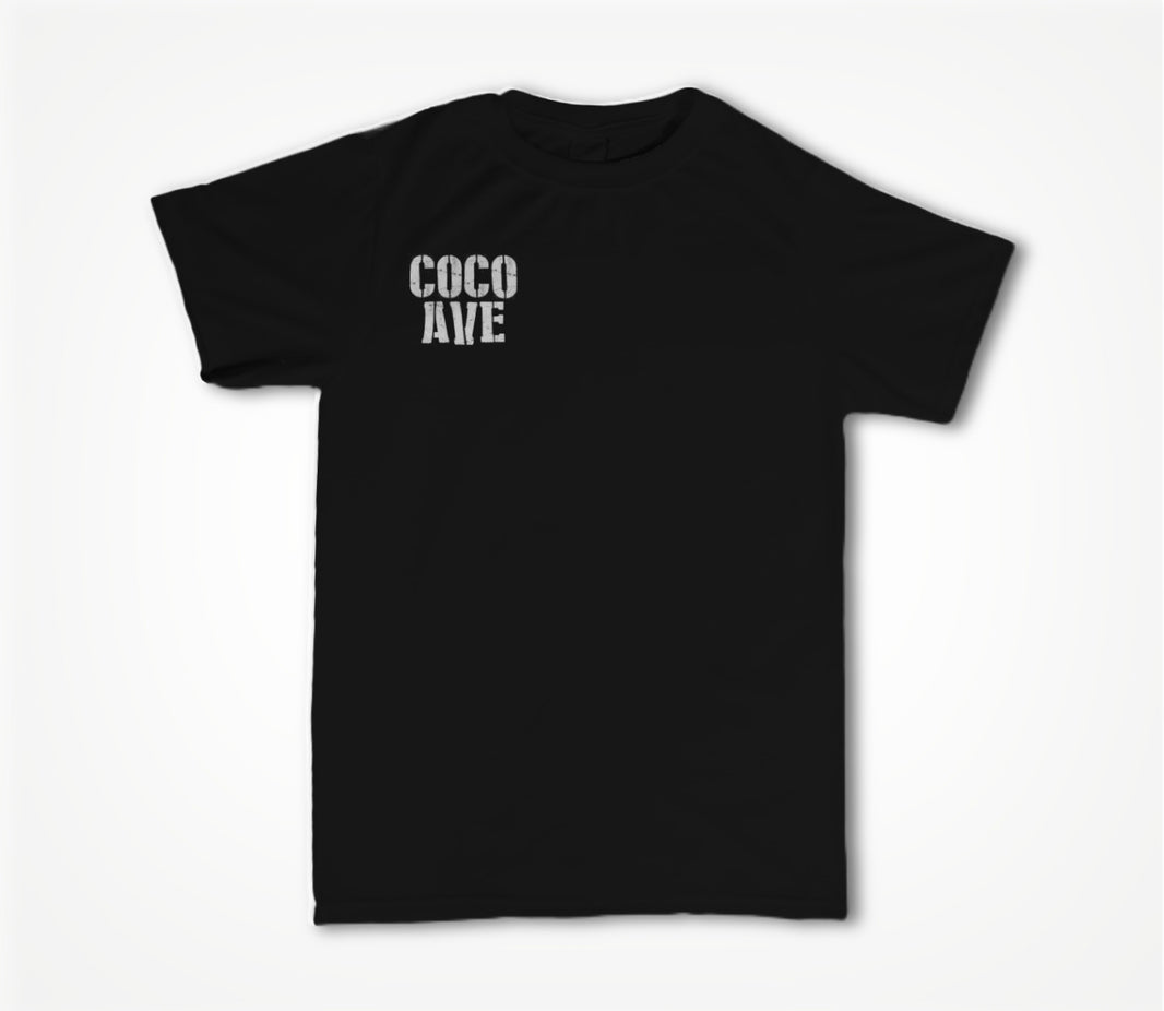 Coco Avenue (White Logo) Unisex T-shirt