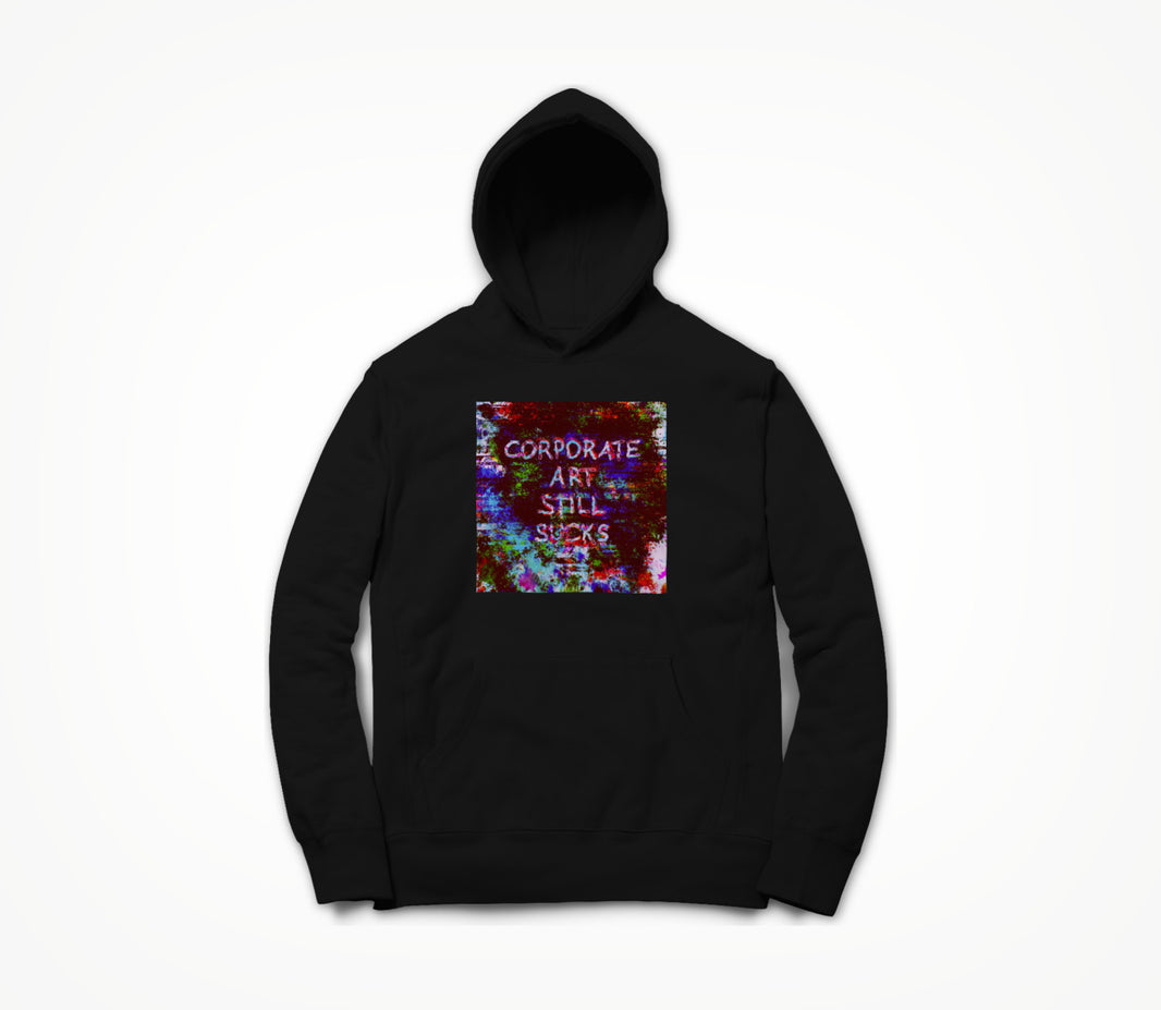Fuck Corporate Art Hoodie