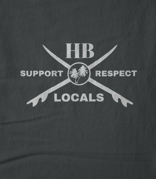 HB Locals - T-Shirt - Asphalt