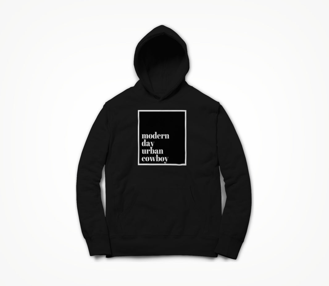 MDUC graphic T blk Hoodie