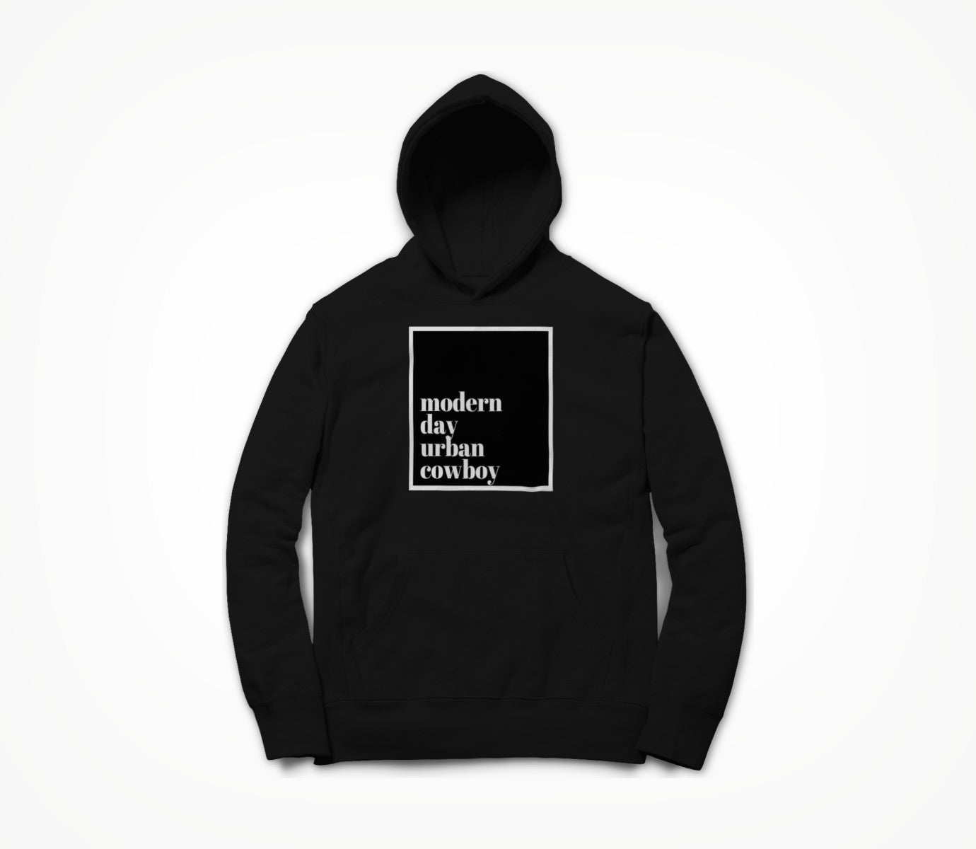 MDUC graphic T blk Hoodie