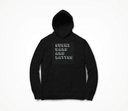 sushi bars T Black Hoodie