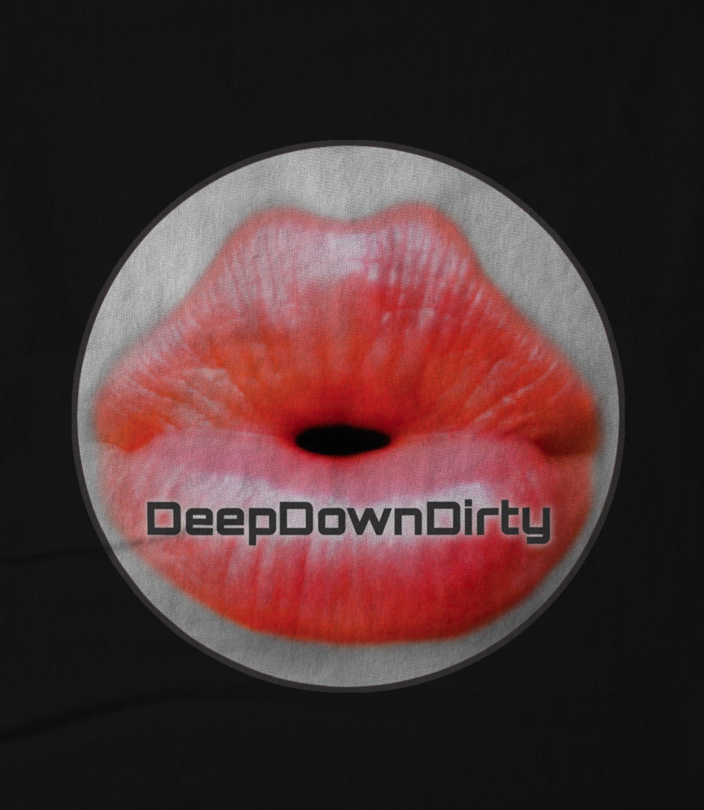 Classic Lips Round Hoodie