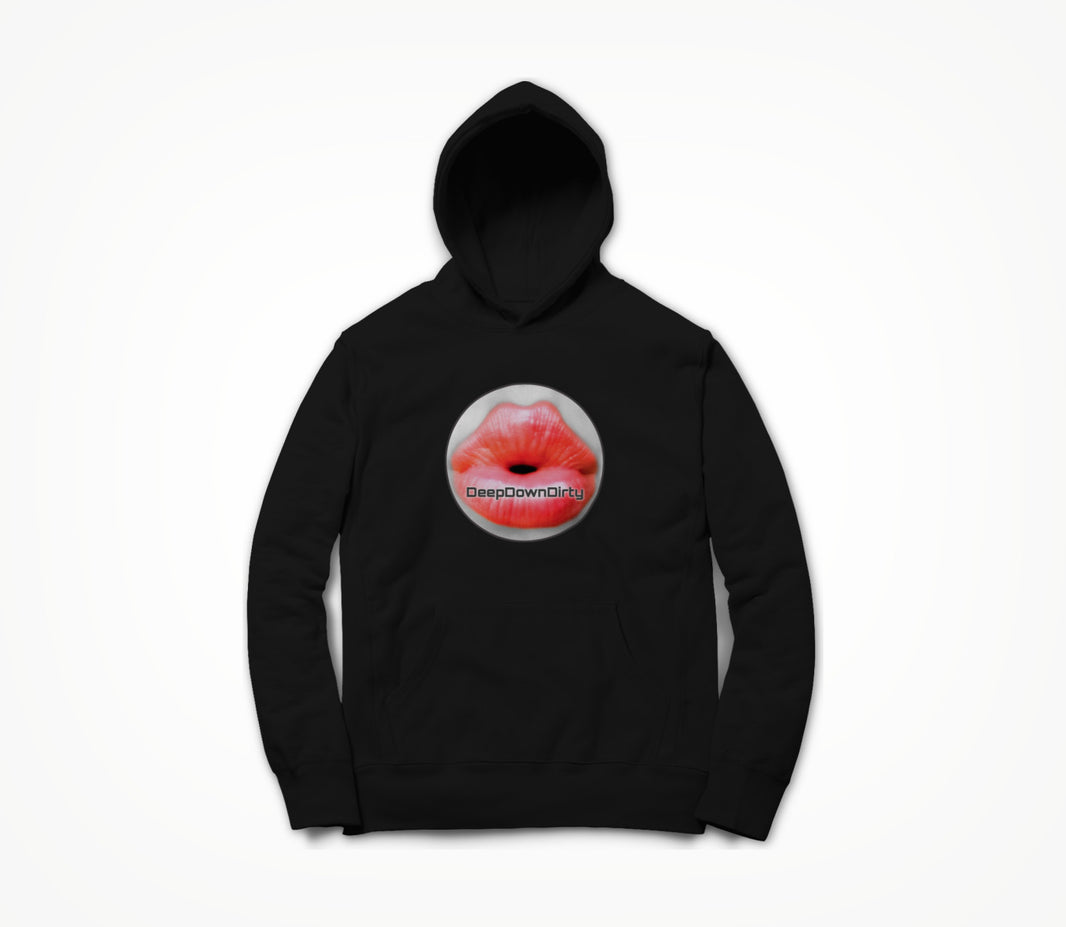 Classic Lips Round Hoodie
