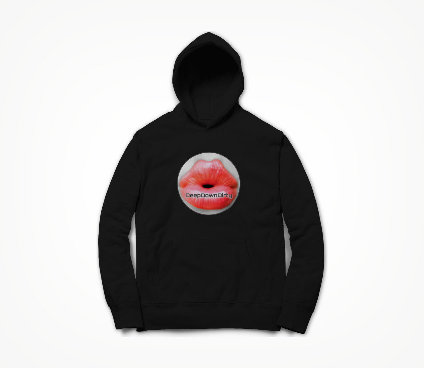 Classic Lips Round Hoodie