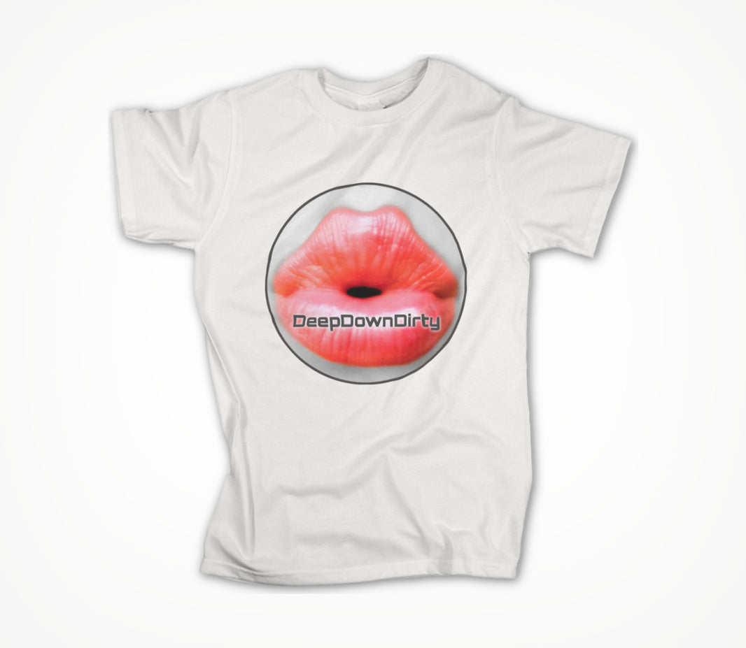 Classic Lips Round Unisex T-shirt