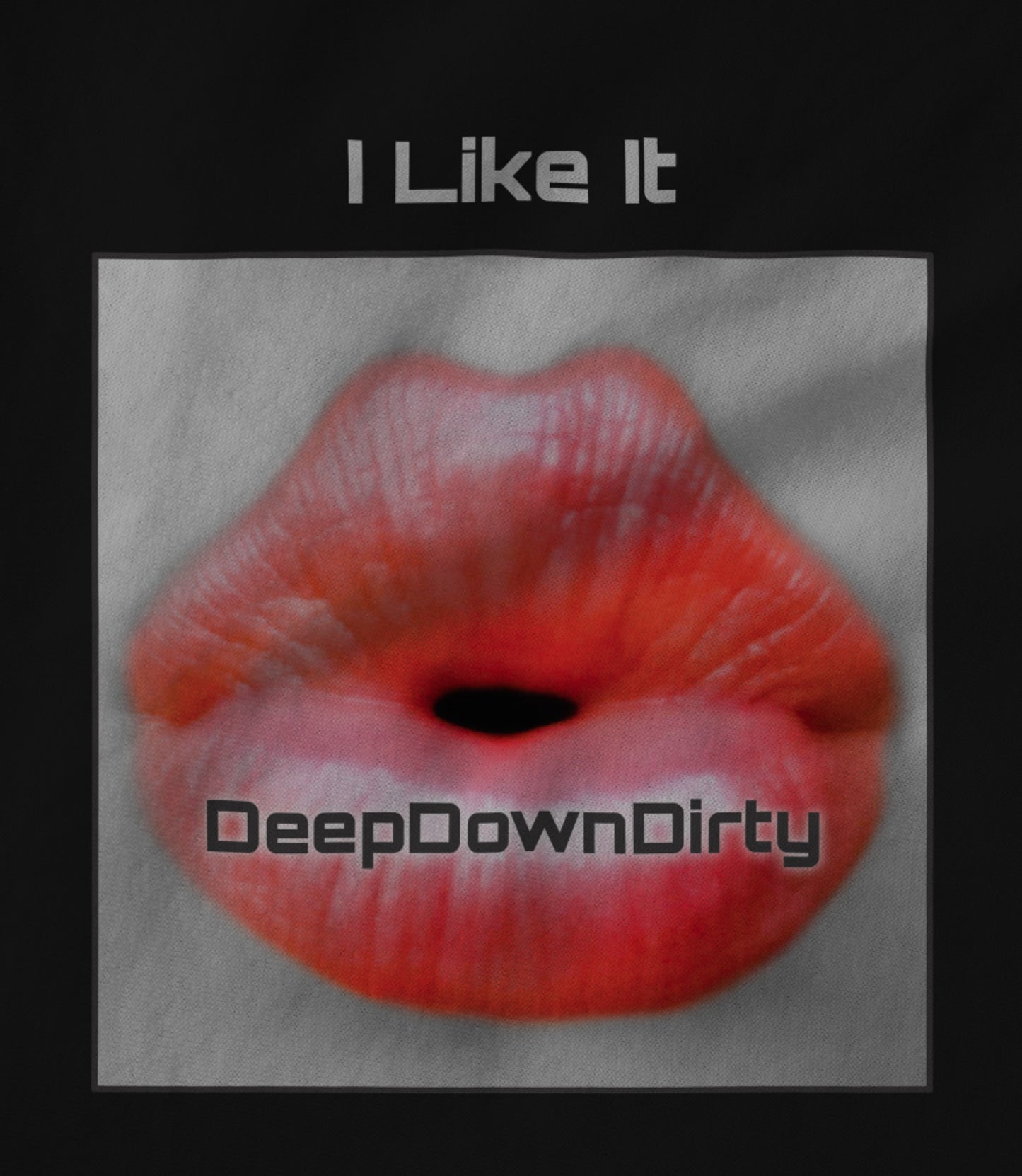 I like it Square Black Unisex T-shirt