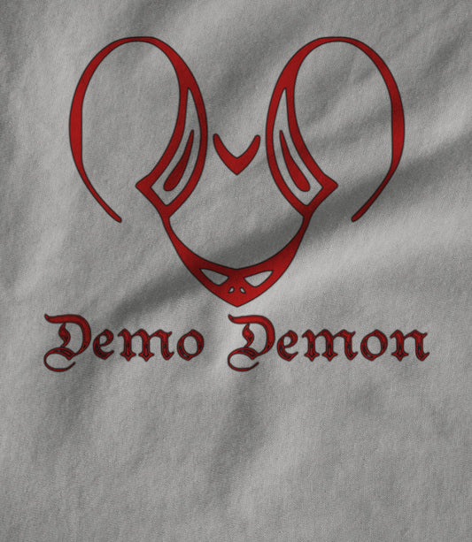 Collapsing "Devil" Logo (White)