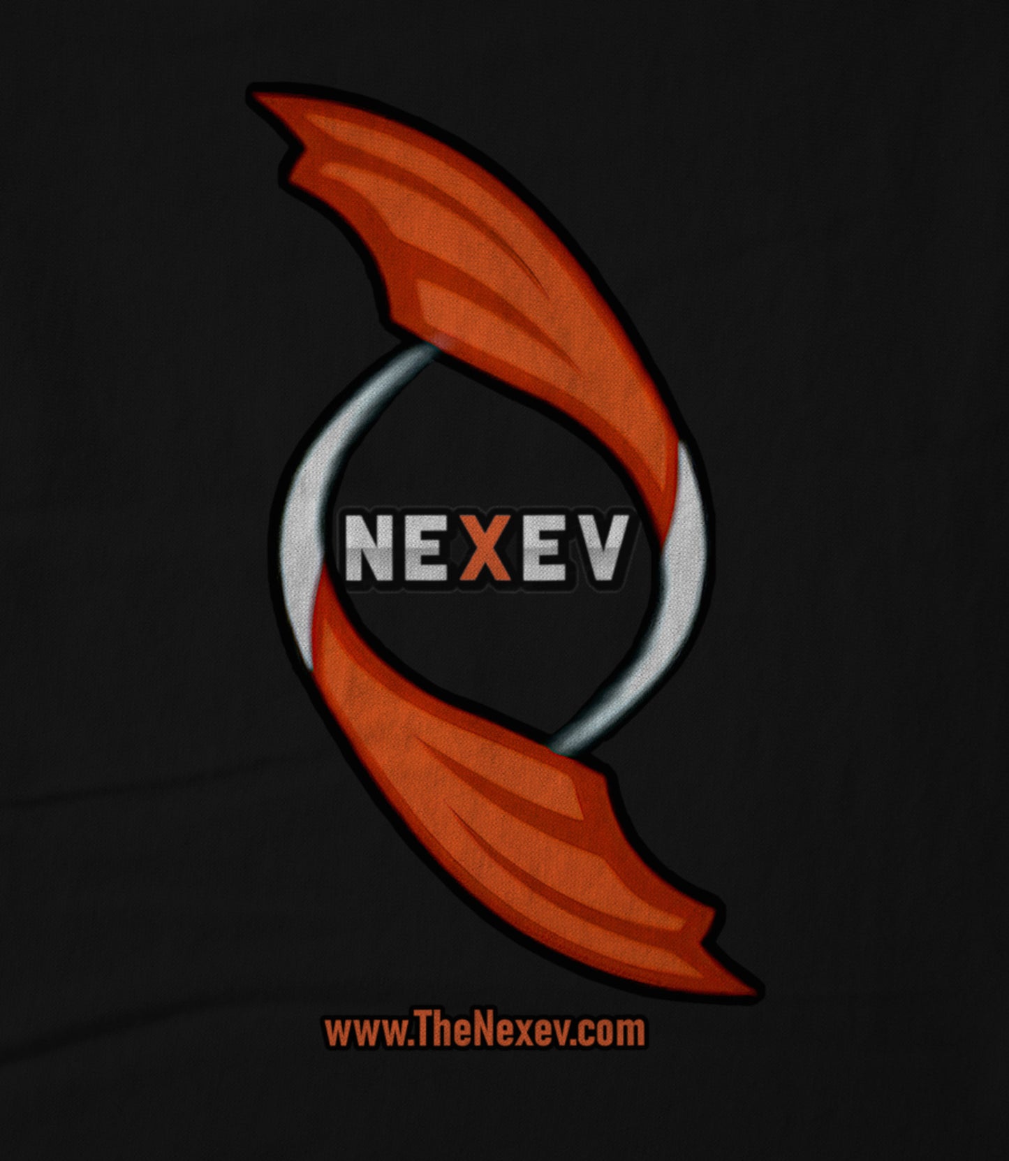 neXev (2 Tail) (Black) Hoodie