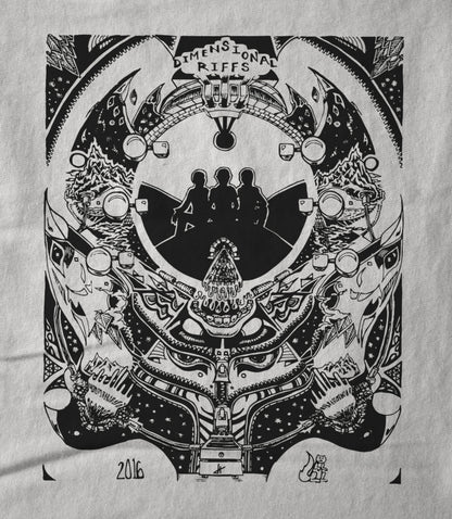 Squirrel's Dimension 2016 (Black on White) Hoodie