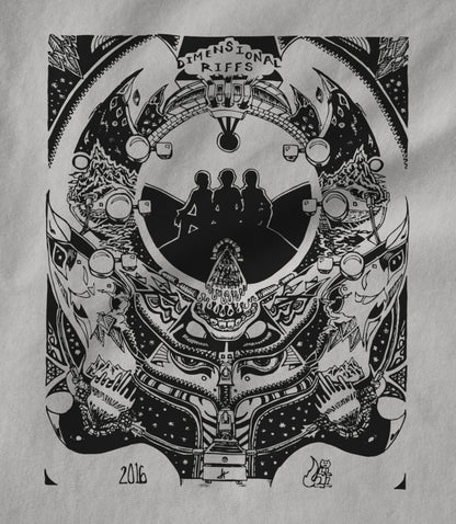 Squirrel's Dimension 2016 (Black on White) Unisex T-shirt