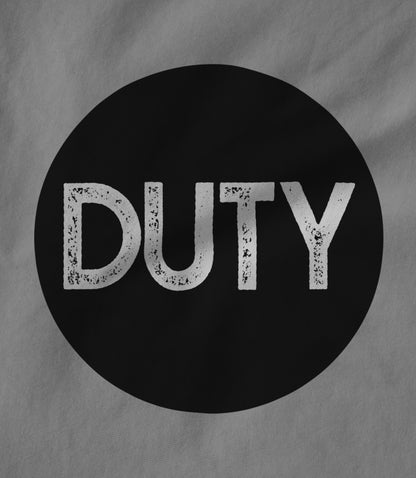 Duty Circle Logo Grey Unisex T-shirt