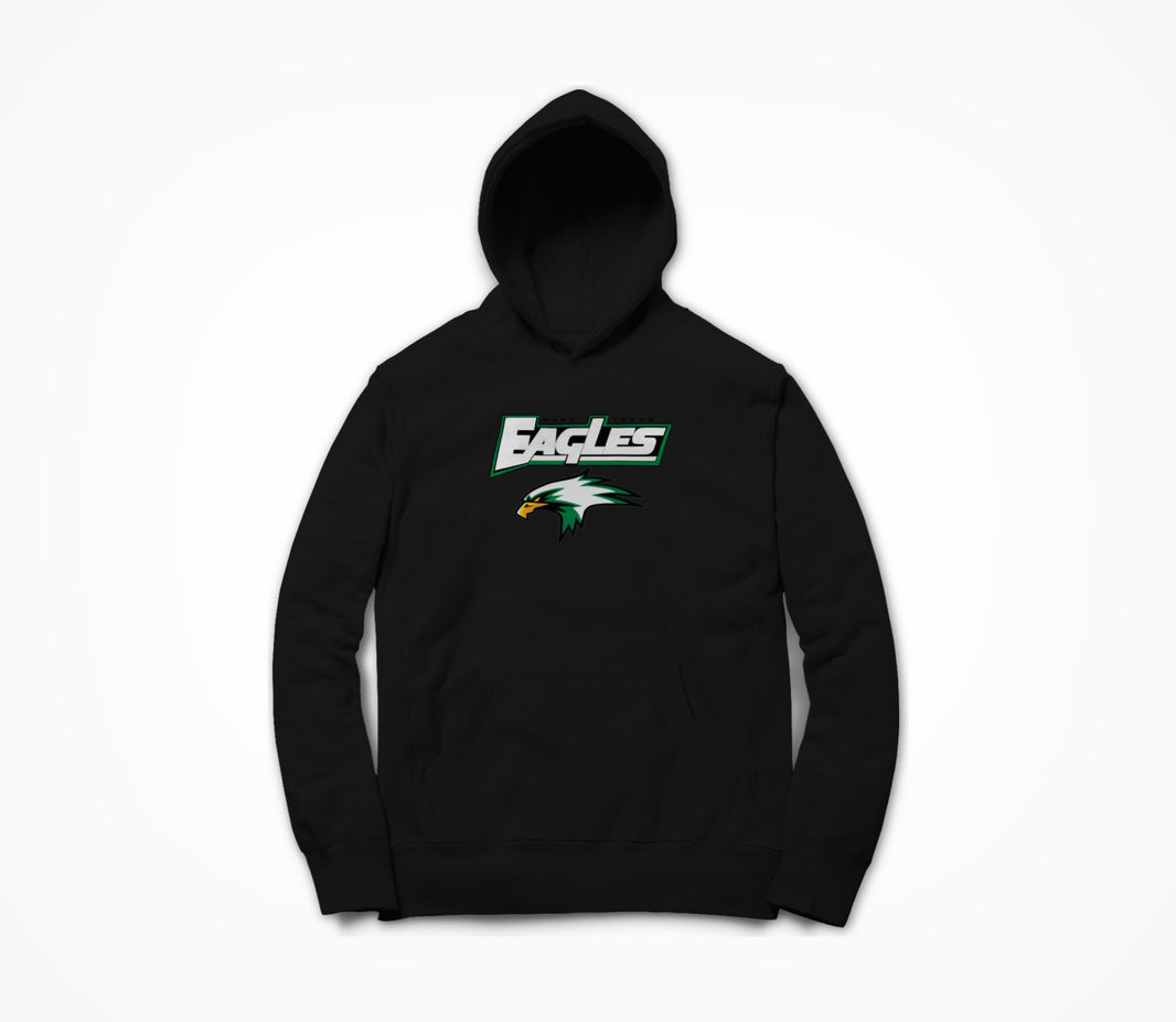Eagles w/Logo (Black) Hoodie