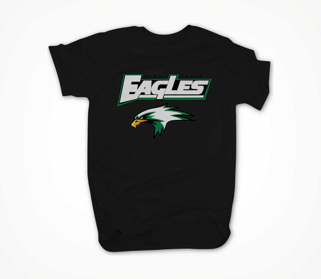 Eagles w/Logo (Black) Unisex T-shirt