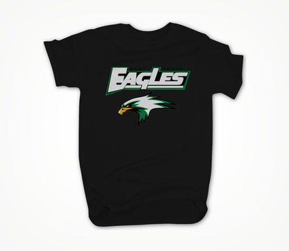 Eagles w/Logo (Black) Unisex T-shirt