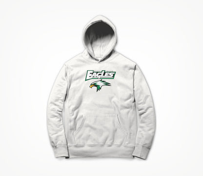 Eagles w/Logo (White) Hoodie