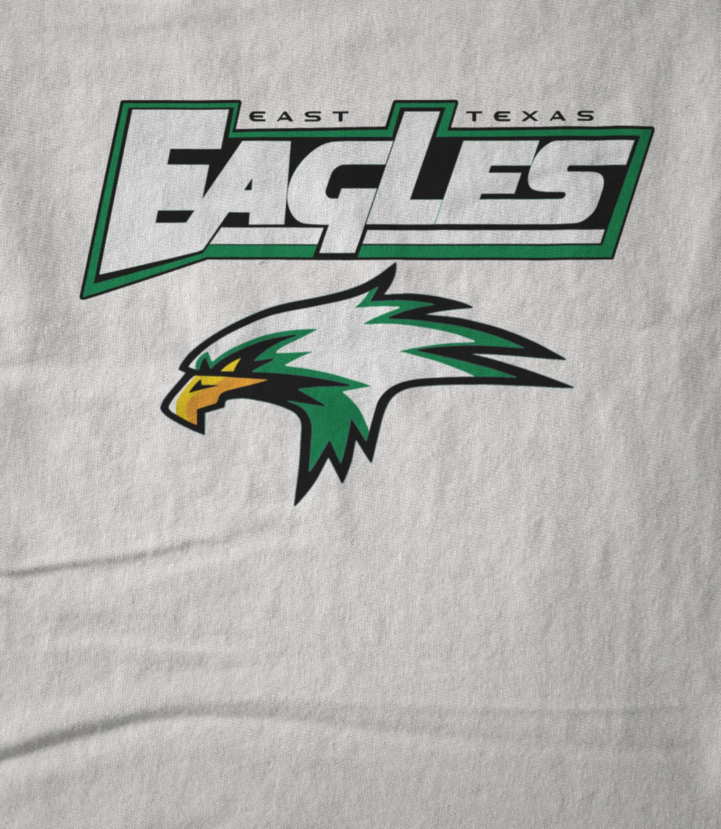Eagles w/Logo (White) Unisex T-shirt